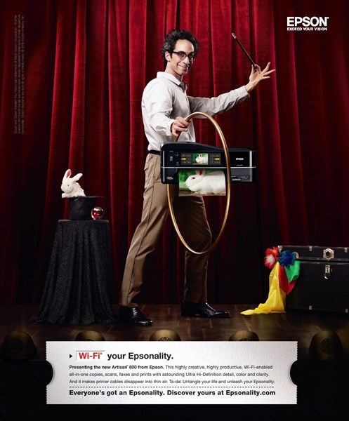Epsonality Ad Campaign