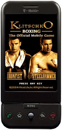 Klitschko Boxing on G1 Phone